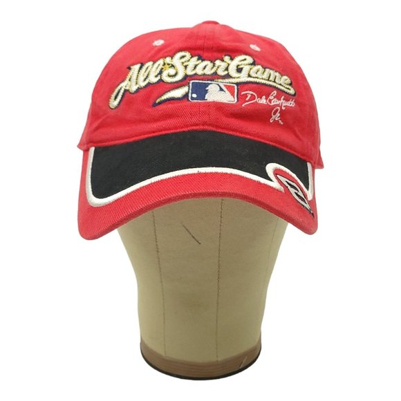All Star Game MLB Dale Earnhardt Jr #8 Strapback Cap NASCAR Hat Chase Authentics - Picture 7 of 12